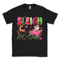 Black sleigh all day Classic Tee - MaliasSmallBusiness
