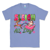 Colony Blue sleigh all day Classic Tee - MaliasSmallBusiness