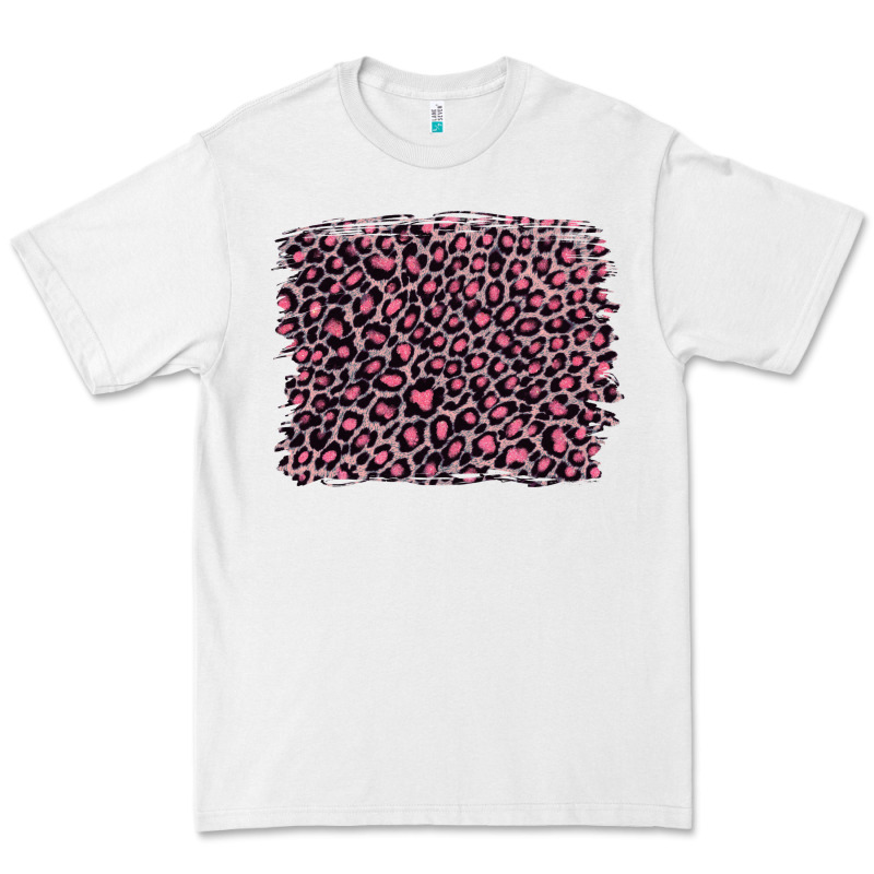Pink Leopard With Pink Glitter Premium Tee by Artiststas | Teevron