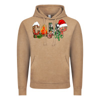 Vintage Coffee christmas camp life Vintage Hoodie - NancyCooperArtShop