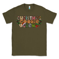 Army Green christmas cookie crew Classic Tee - CowhideDigitalArt