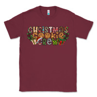 Burgundy christmas cookie crew Classic Tee - CowhideDigitalArt
