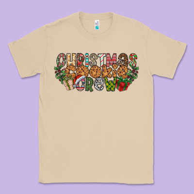 Christmas Cookie Crew Classic Tee Designed By Cowhidedigitalart