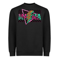 Black mama techno lightning bolt Heavyweight Sweatshirt - Jasminsmagicworld