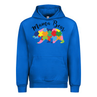 Cobalt mama bear Urban Hoodie - CowhideDigitalArt