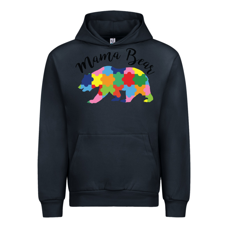 Mama Bear Urban Hoodie by CowhideDigitalArt | Teevron