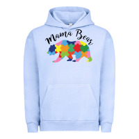 Pigment Grape Ice mama bear Urban Hoodie - CowhideDigitalArt