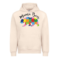 Sandshell mama bear Urban Hoodie - CowhideDigitalArt