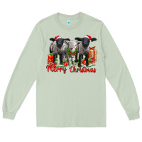 Matcha merry christmas baby sheeps Long Sleeve Tee - LillyAllenDesigns
