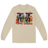 Mushroom merry christmas baby sheeps Long Sleeve Tee - LillyAllenDesigns