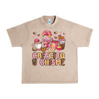 French Oak cafecito y chisme Urban Heavy Tee - MaliasSmallBusiness