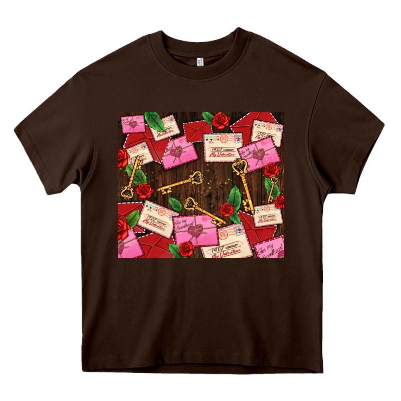 Love Letters Tumbler Heavy Core Tee by AdoDesignShop | Teevron