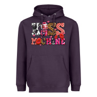 Plum kiss machine with lips olivia Heavyweight Hoodie - OliviaCreatesArt