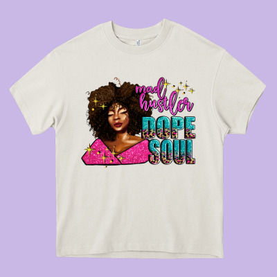 Mad Hustler Dope Soul Heavy Core Tee Designed By Adodesignshop