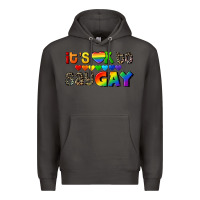 Smoke It's okay to say Gay pride Premium Hoodie - CowGirlArtShop
