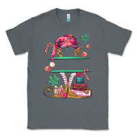 Charcoal Heather pink elf costom name and preview Classic Tee - MaliasSmallBusiness