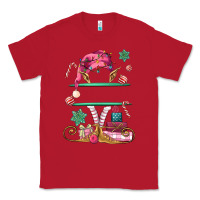 Red pink elf costom name and preview Classic Tee - MaliasSmallBusiness