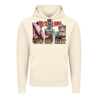 Vintage Artic busy doing cowgirl shit liquor boots cigarette Vintage Hoodie - NancyCooperArtShop