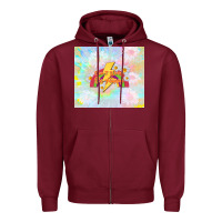 Burgundy don't worry be happy Zipper Hoodie - TumblerDesignByShophia