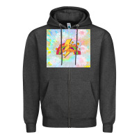 Charcoal Heather don't worry be happy Zipper Hoodie - TumblerDesignByShophia
