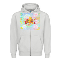 Dove Grey don't worry be happy Zipper Hoodie - TumblerDesignByShophia