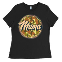 Black mama   camouflage Ladies Tee - JahusDesignShop