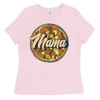 Bubblegum Pink mama   camouflage Ladies Tee - JahusDesignShop