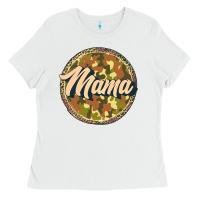 White mama   camouflage Ladies Tee - JahusDesignShop