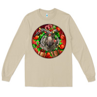 Mushroom christmas navajo churro sheep Long Sleeve Tee - LillyAllenDesigns