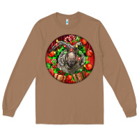 Toasted Coconut christmas navajo churro sheep Long Sleeve Tee - LillyAllenDesigns