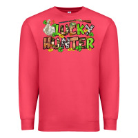 Cardinal Lucky hunter St. Patrick's Day Premium Sweatshirt - OliviaCreatesArt