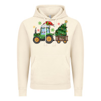 Vintage Artic christmas tractor Vintage Hoodie - MaliasSmallBusiness