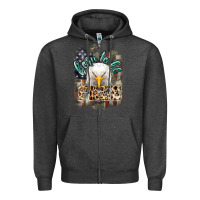 Charcoal Heather Born to be free 4th of july Zipper Hoodie - HowdyJamesFarm