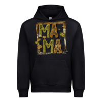 Black mama fall Urban Hoodie - CowhideDigitalArt