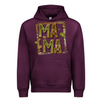 Mauve Wine mama fall Urban Hoodie - CowhideDigitalArt