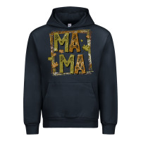 Navy mama fall Urban Hoodie - CowhideDigitalArt