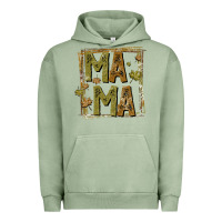 Pigment Oil Green mama fall Urban Hoodie - CowhideDigitalArt