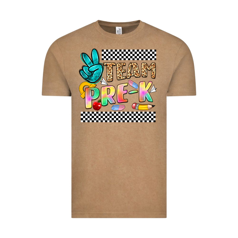 Team Pre K Vintage Tee by NancyCooperArtShop | Teevron