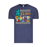 Vintage Denim team pre k Vintage Tee - NancyCooperArtShop