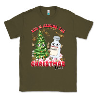 Army Green racn around the christmas tree Classic Tee - MaliasSmallBusiness