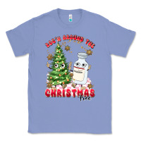 Colony Blue racn around the christmas tree Classic Tee - MaliasSmallBusiness