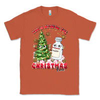 Copper racn around the christmas tree Classic Tee - MaliasSmallBusiness