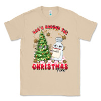 Mushroom racn around the christmas tree Classic Tee - MaliasSmallBusiness
