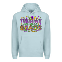 Blue Mist On Tuesday we wear beads Premium Hoodie - HowdyJamesFarm