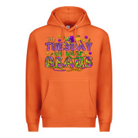 Carrot On Tuesday we wear beads Premium Hoodie - HowdyJamesFarm