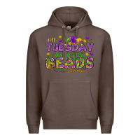 Coffee On Tuesday we wear beads Premium Hoodie - HowdyJamesFarm