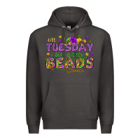 Smoke On Tuesday we wear beads Premium Hoodie - HowdyJamesFarm