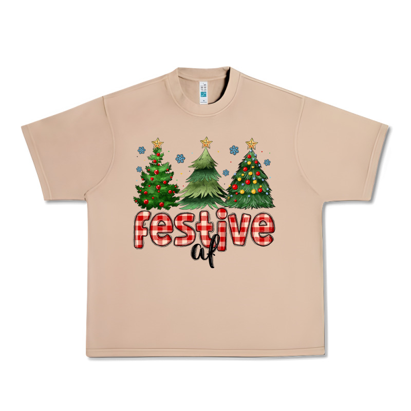 Festive Af Urban Heavy Tee by MaliasSmallBusiness | Teevron
