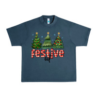 Midnight Navy festive af Urban Heavy Tee - MaliasSmallBusiness