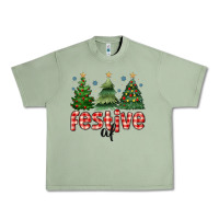 Oil Green festive af Urban Heavy Tee - MaliasSmallBusiness
